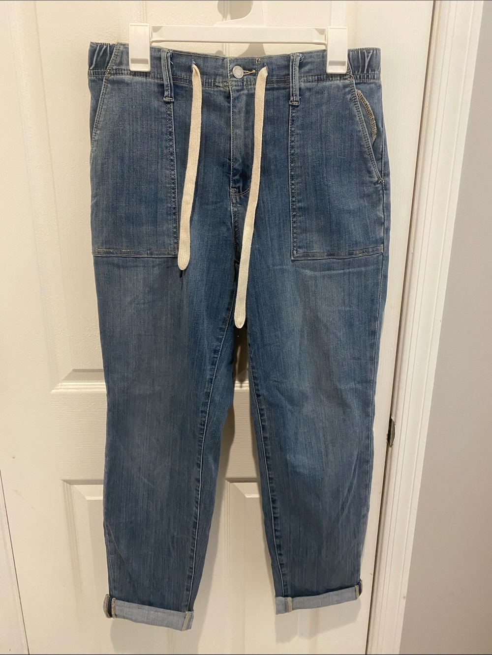 Judy Blue Relaxed Drawstring Jeans Size 9/29